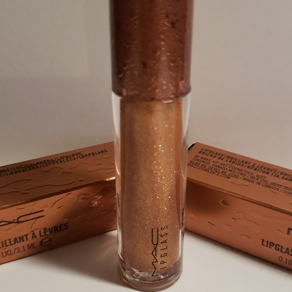 MAC Lipglass Bronze Collection * SUMMER CHROMANCE* - Picture 3 of 4